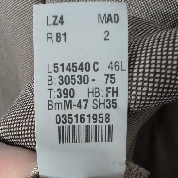 Elegant Beige Men's Blazer - Picture 7 of 10